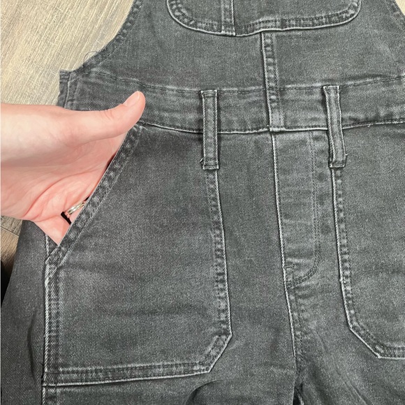 Madewell Black Skinny Ankle Length Overalls Size Small - Picture 4 of 12
